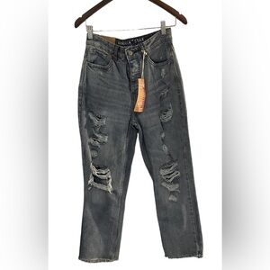 NWT Vanilla Star Distressed Jeans High Rise Size 7 Women’s